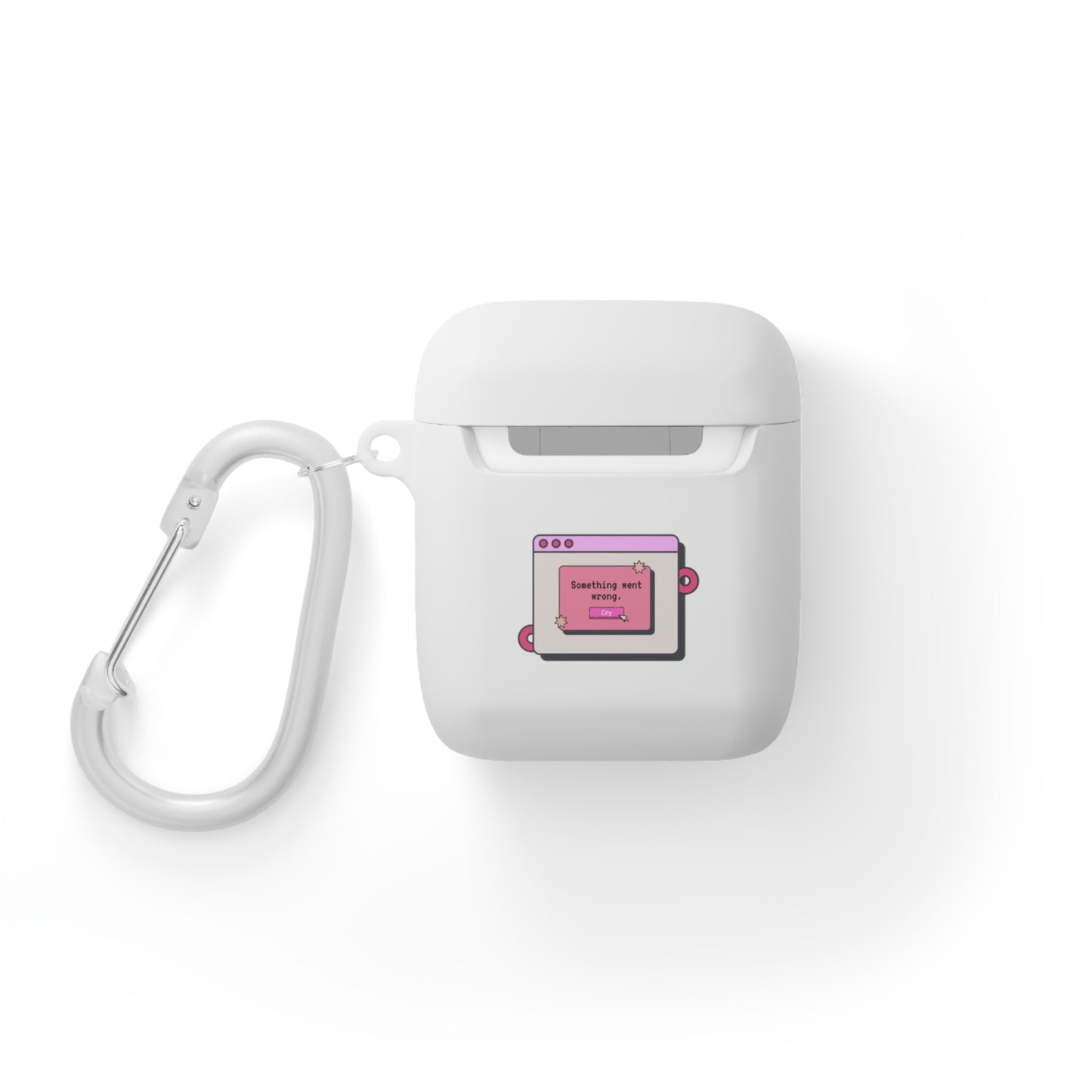 Y2K Computer Pop Up (Cry) - AirPods Case Cover