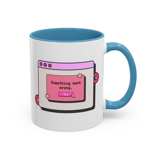 Y2K Computer Pop Up (Cry) - Mug