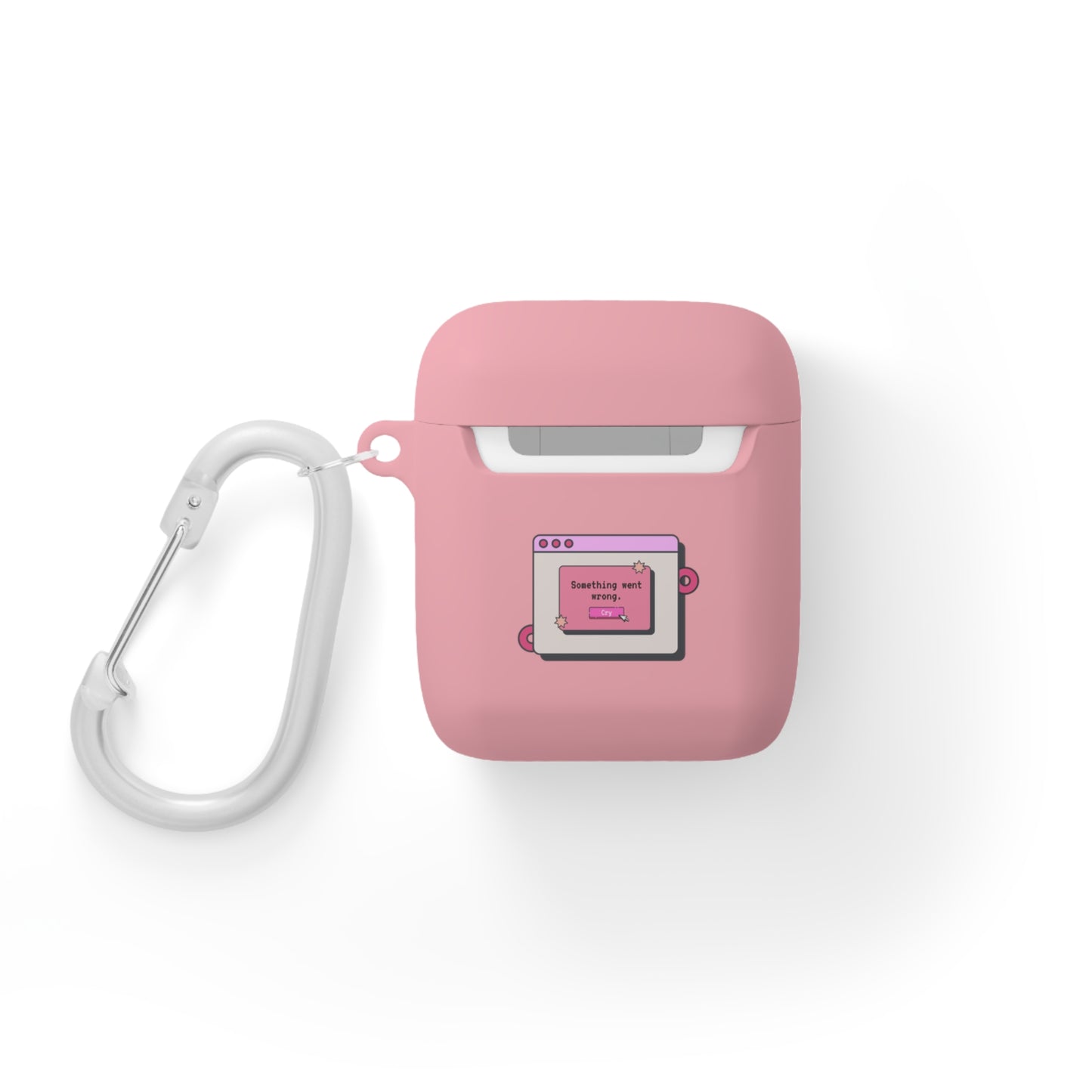 Y2K Computer Pop Up (Cry) - AirPods Case Cover