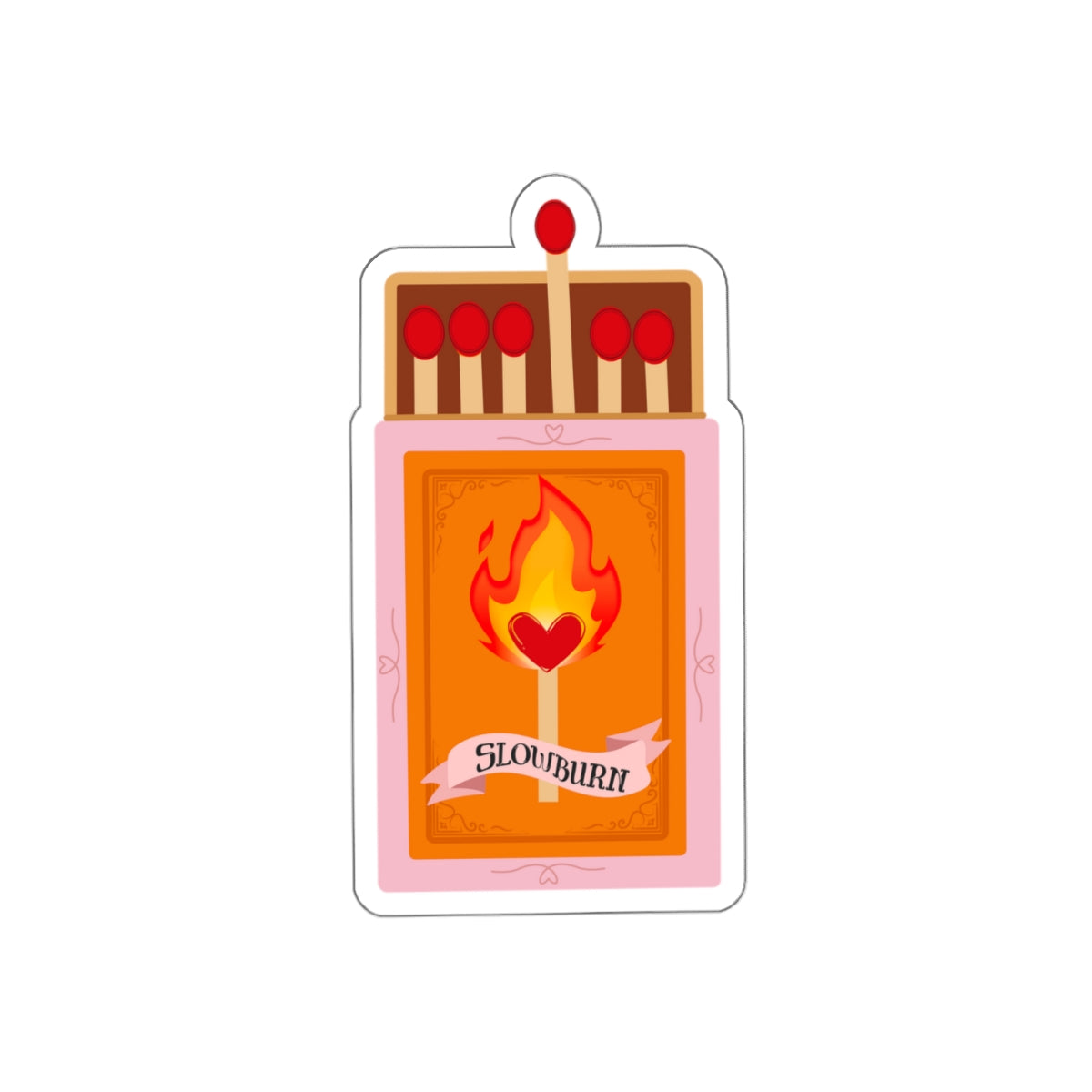 Slowburn Matches - Stickers