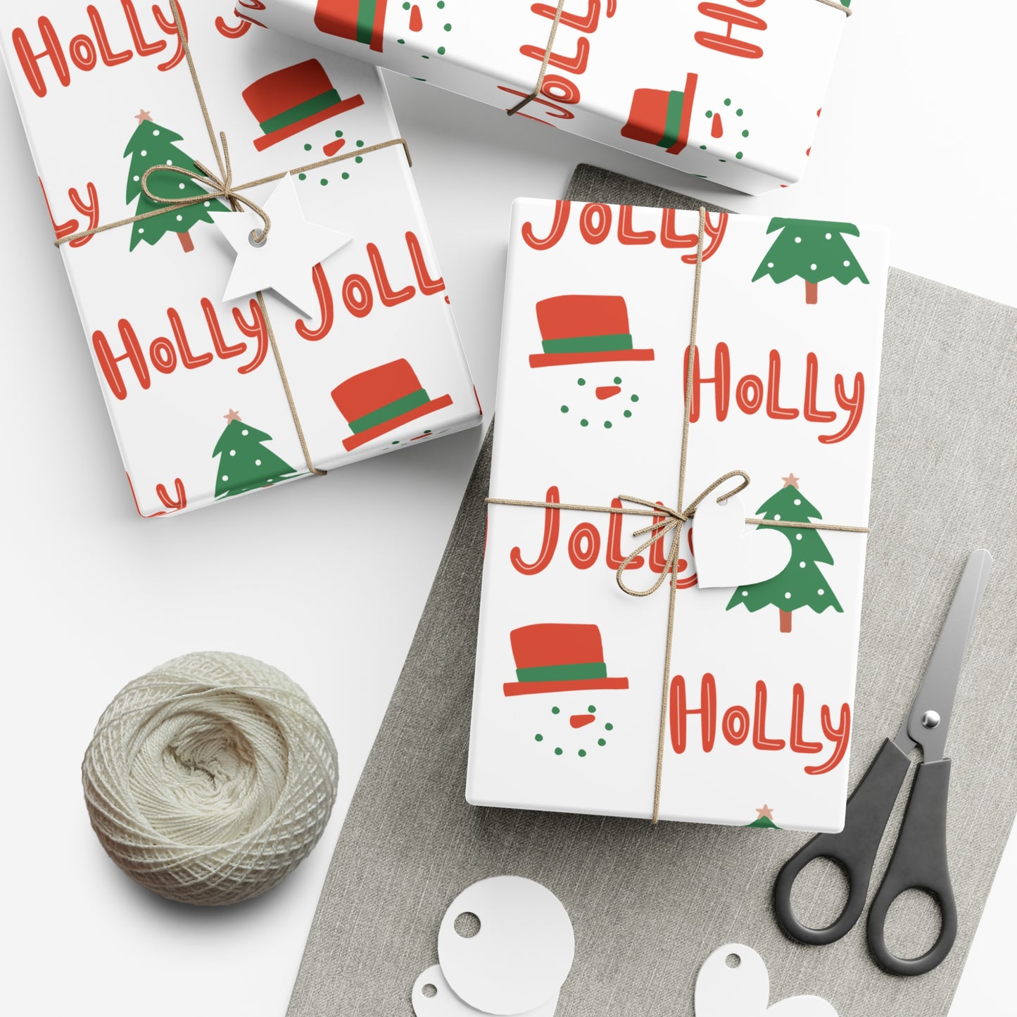 Holly Jolly - Wrapping Paper