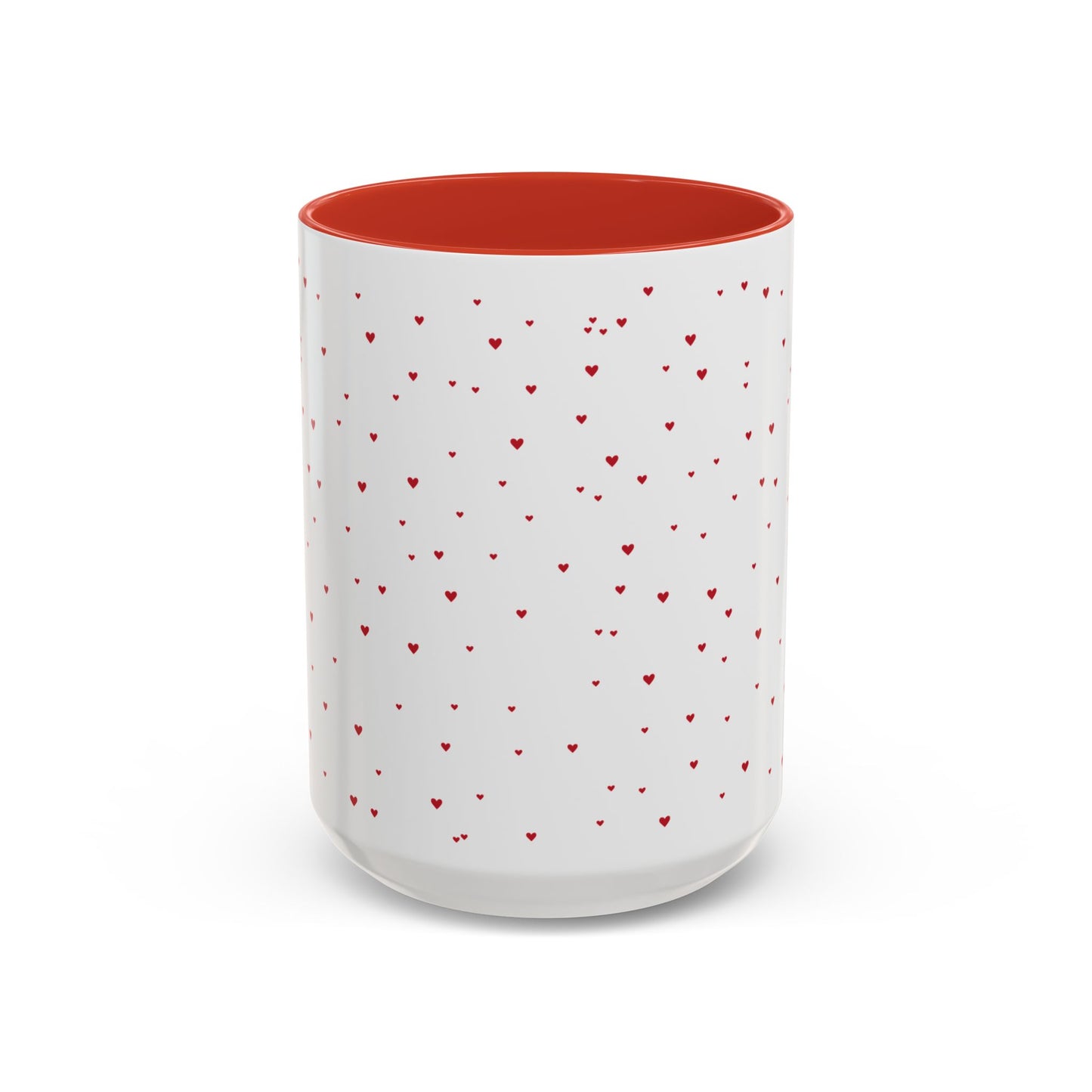 Scattered Hearts Accent - Mug (11, 15oz)