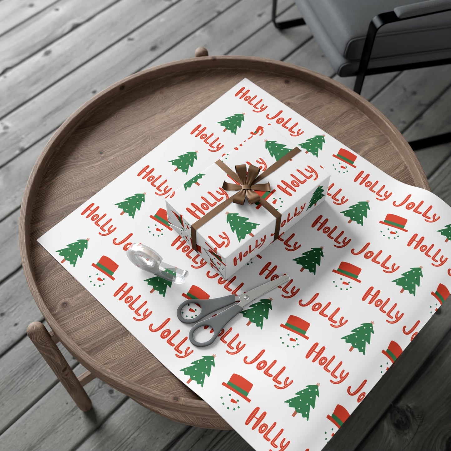 Holly Jolly - Wrapping Paper