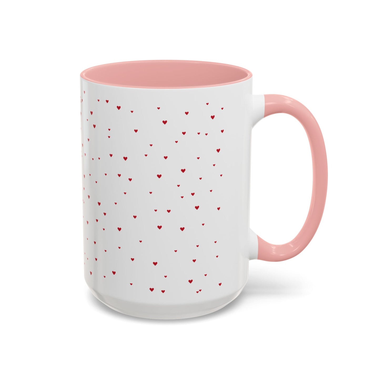 Scattered Hearts Accent - Mug (11, 15oz)