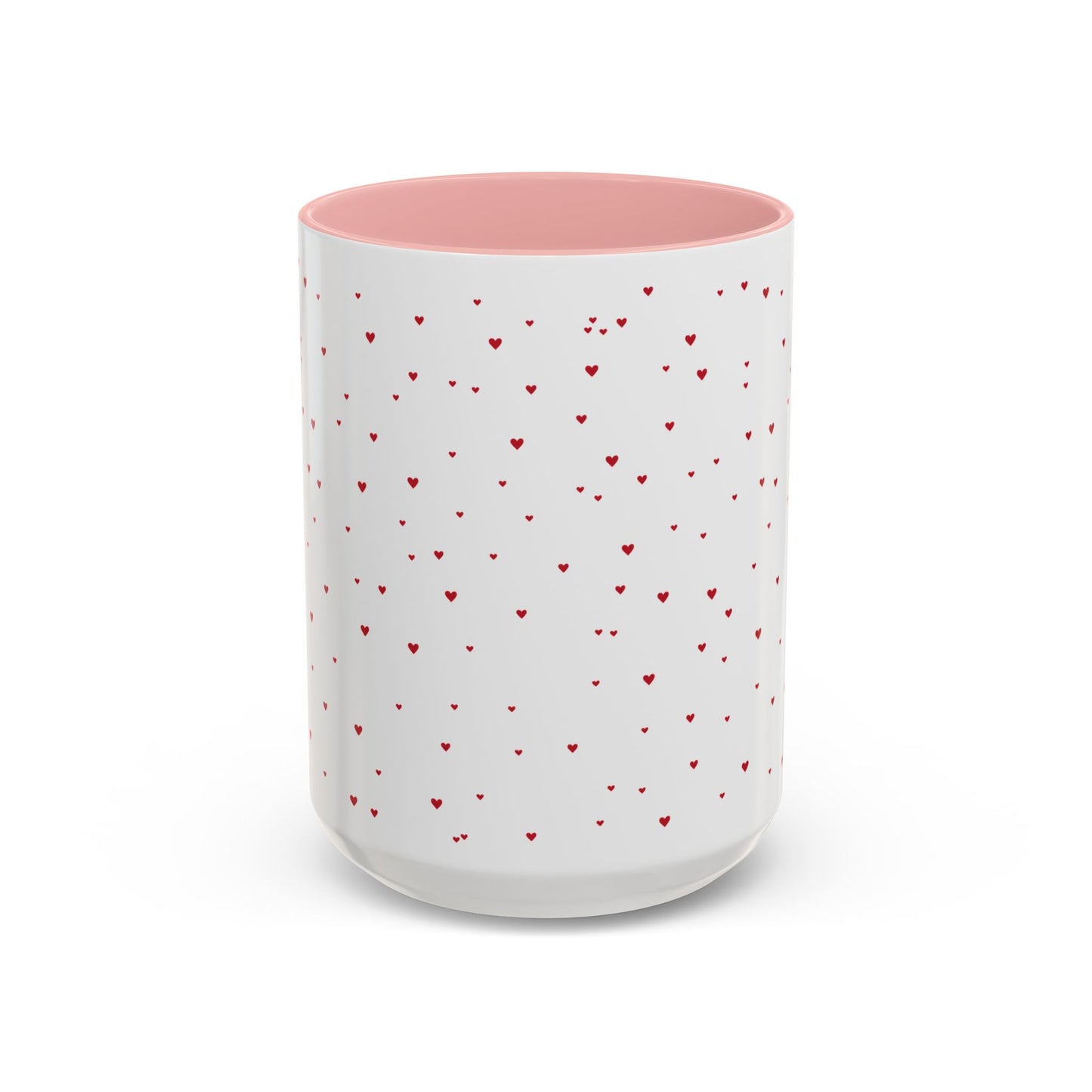 Scattered Hearts Accent - Mug (11, 15oz)