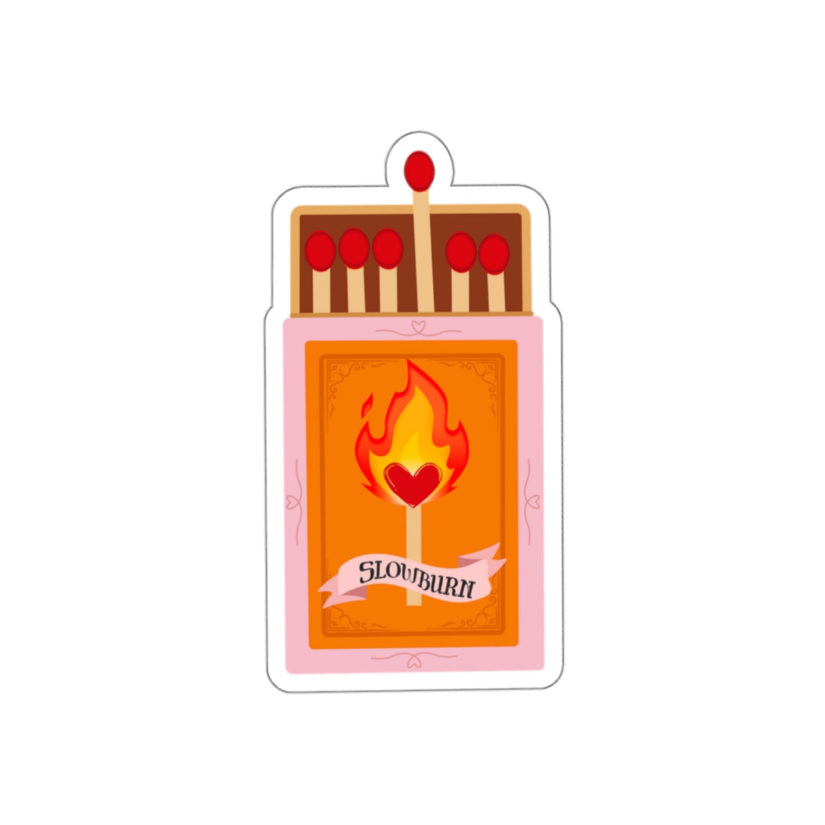 Slowburn Matches - Stickers