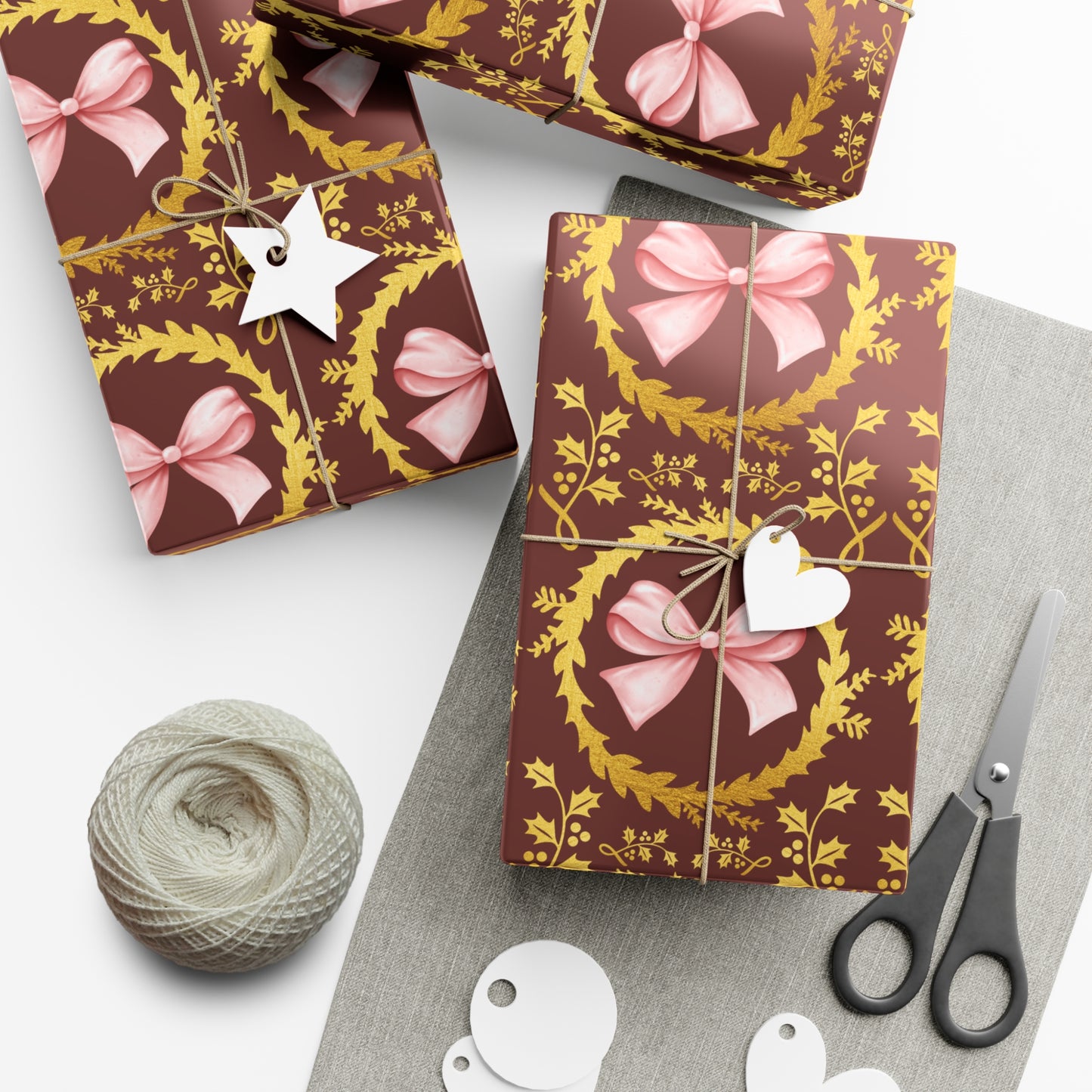 Ornate Bow - Wrapping Paper