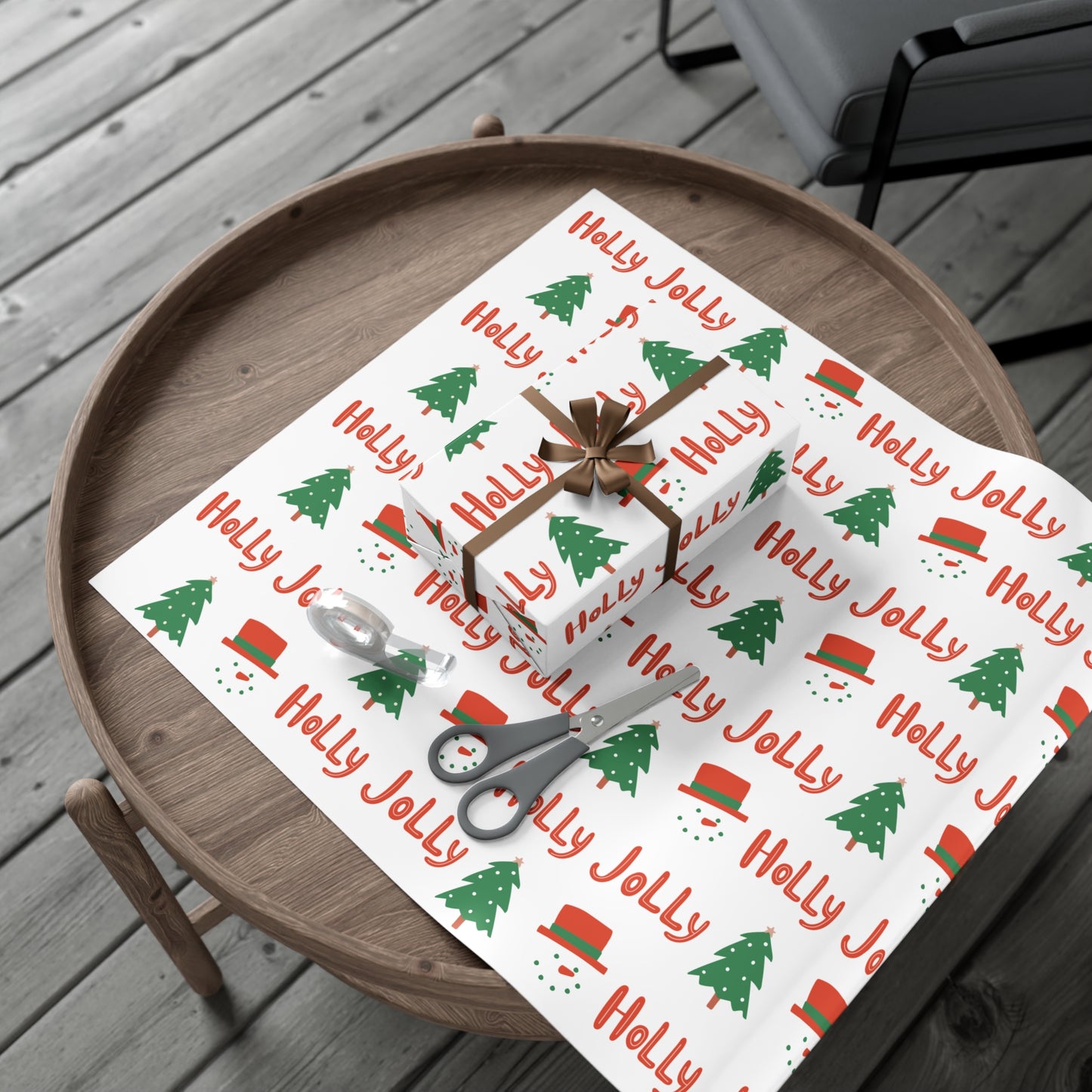 Holly Jolly - Wrapping Paper