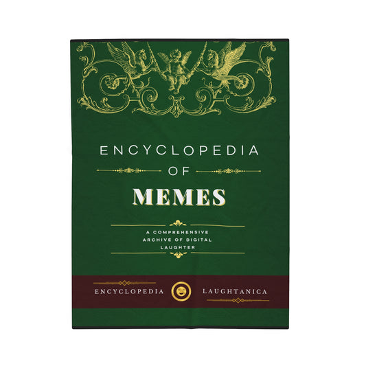 Encyclopedia of Memes - Velveteen Plush Blanket